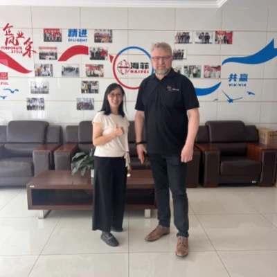 Finnish Technical Delegation Visits Haifei For Copper Braid Diffusion Welding Solutions